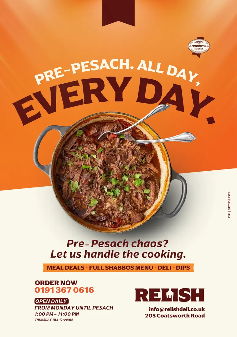 Relish single ad